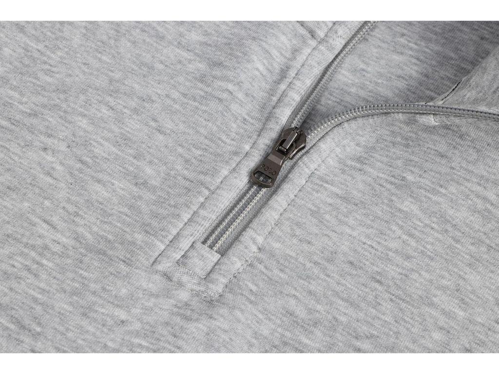 RL Pony Polovičný zips Vyšívané polo tričko - Jednoduchá nadrozmerná voľná hrubá mikina pre páry