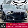 M-Sport Front Lip Bumper Blade for BMW 1 Series F20 F21 M-Pack 2012 2013 2014 2015 2016 2017 2018 2019 118i 120i M135i M140i
