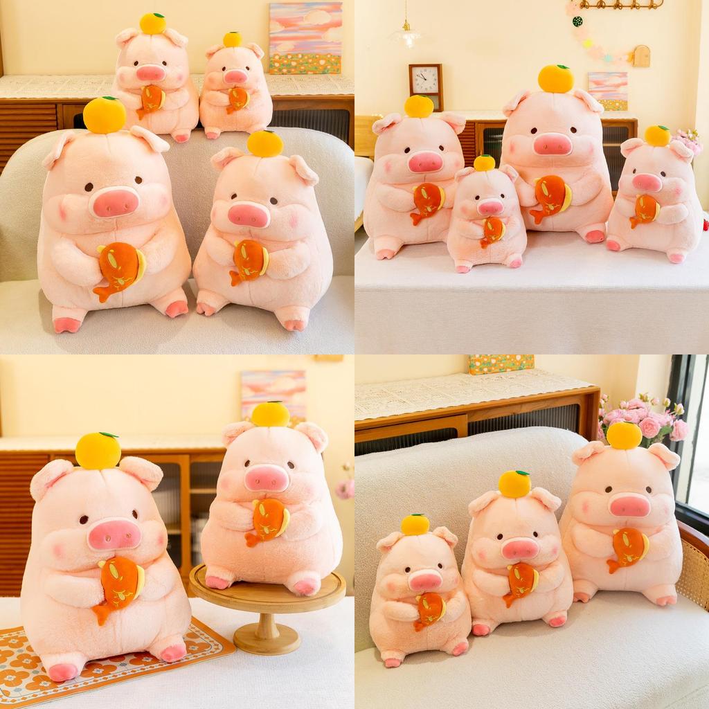Cute Banana Pig Plush Toy Stuffed Animal Doll Wholesale Koi Pig Pillow Children's Gift