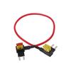Fuse Adapter Fuse Holder TIPM Bypass Cable(14awg Wire/20 Amp), Repair Fuel Pump Relay Bypass Cable.Fit for 2007-2016 Chrysler Dodge Jeep VW.