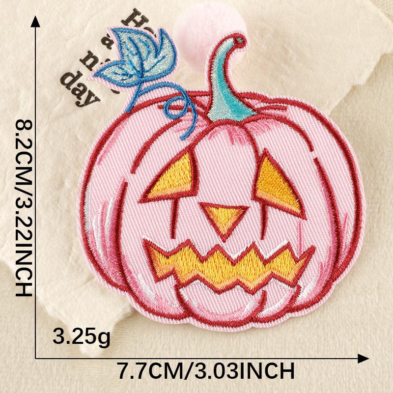 Halloween Hand Sewing On Patches Embroidery Patch Iron On Stick On Badge For Bag Clothing Accessories DIY Repair Hot Selling