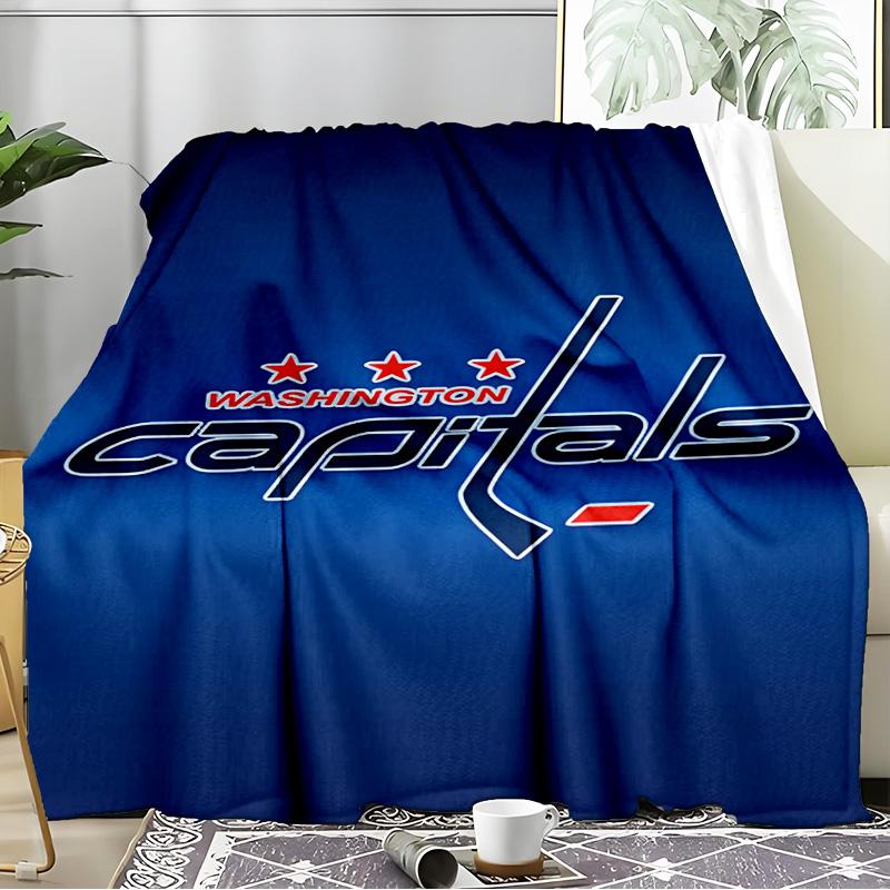 Washington Team Spirit Blanket Flannel Throw for Sofa, Indoor, Camping, Living Room, Office, Chair, And Bed Soft Birthday Gift
