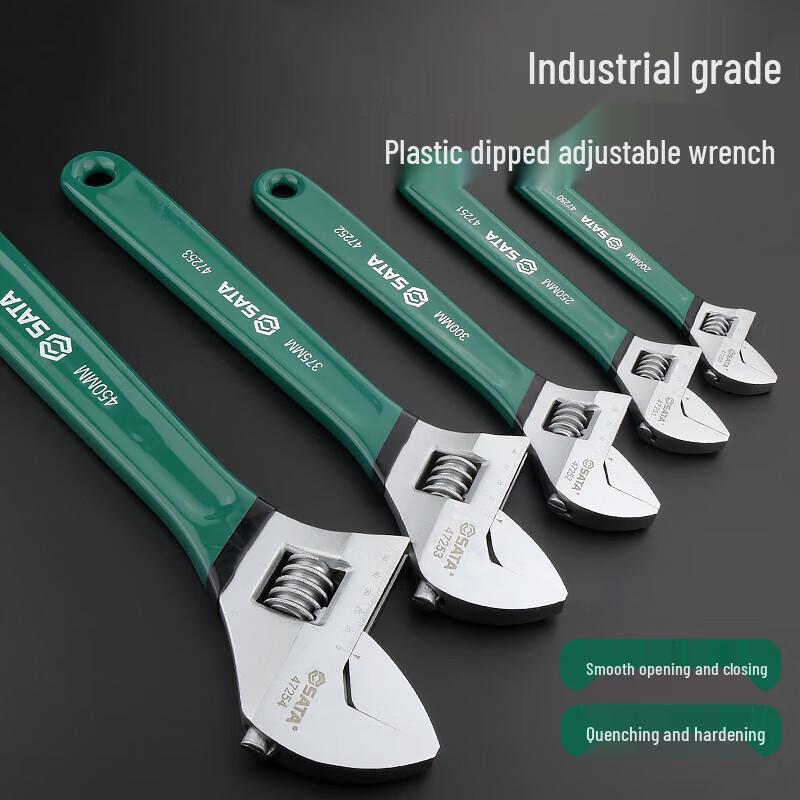 Shida 10-inch European Style Adjustable Wrench