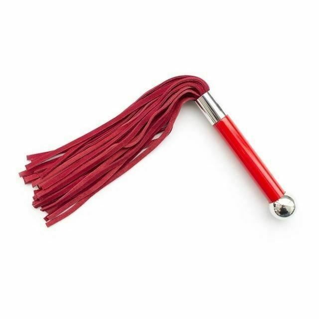 Leather Flogger Spanking Whip Impact Play   Kink Floggers