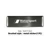 Metal Car Emblem Logo Decorative Stickers Badge Decal Interior For BMW M Performance Alpina M3 M5 M6 X1 X3 X4 X5 G20 bzcp38