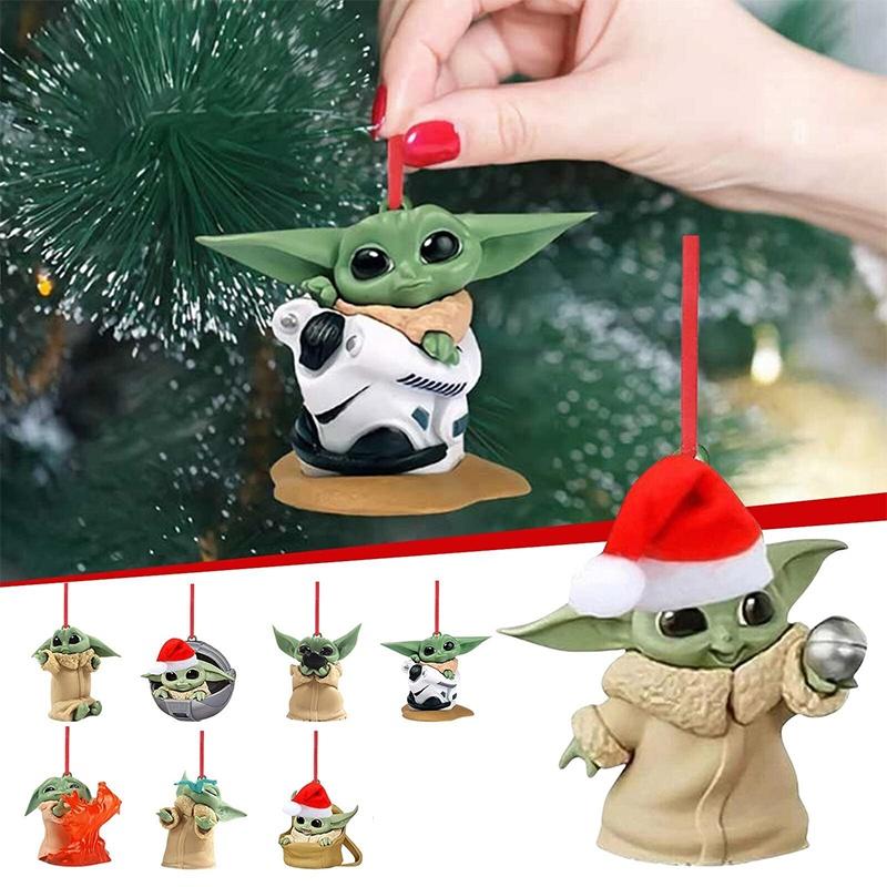 Adorable Baby Y-oda Christmas Tree Decor Hanging Ornament