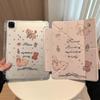 SMVP Cute Cartoon iPad Protective Case with Pencil Slot