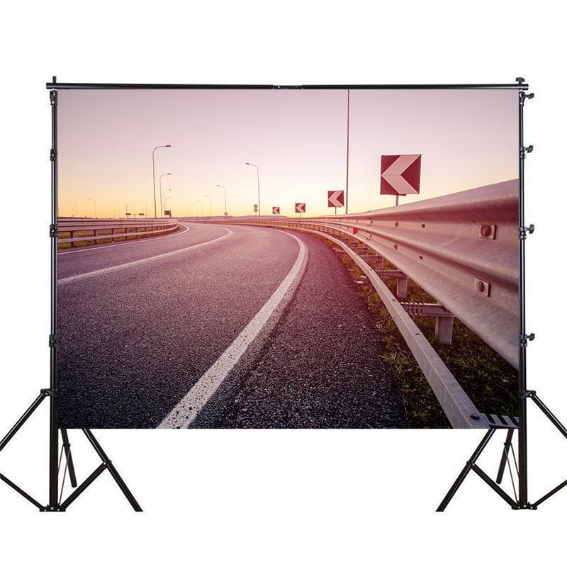 

Railway Scenery Backdrop for For Studio,Party Decor,Live Streams,Bedroom,Office,Outdoor Celebrations,Festivals 100x150cm-Unframed