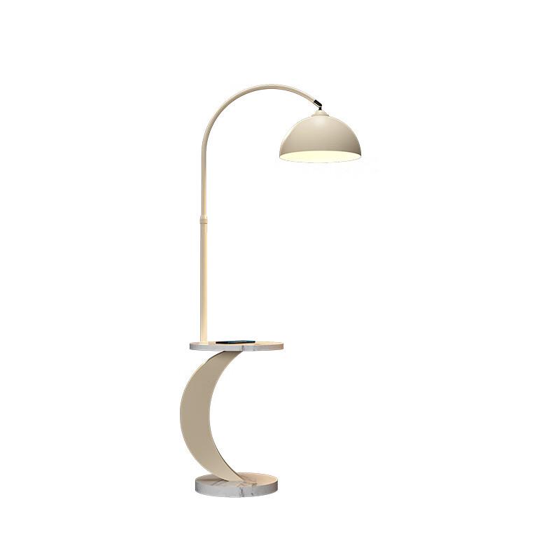 UOSU Modern Floor Lamp with Storage and 3-Color Light