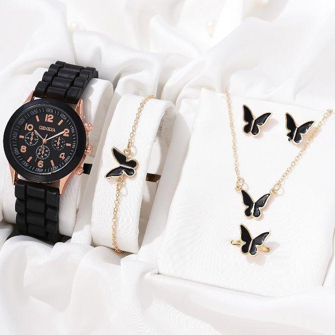 Premium Watch, Simple Classic Imitation Leather Strap Watch Women's Suit