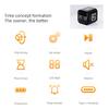 Portable   Timer Gravity Sensor Rotating Timer Count Up/Down Function Clock 5/10/30/60 Minutes and Custom with LED Screen Vibrate and Sound Alarm S