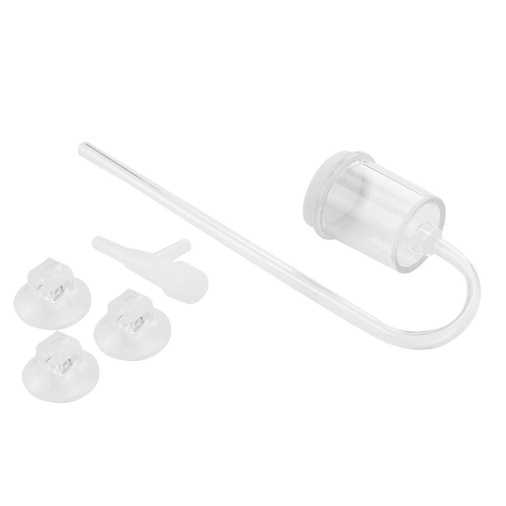 Aquarium Air Refiner Quiet Fish Tank Acrylic Air Pump Air Refiner with Suction CupS