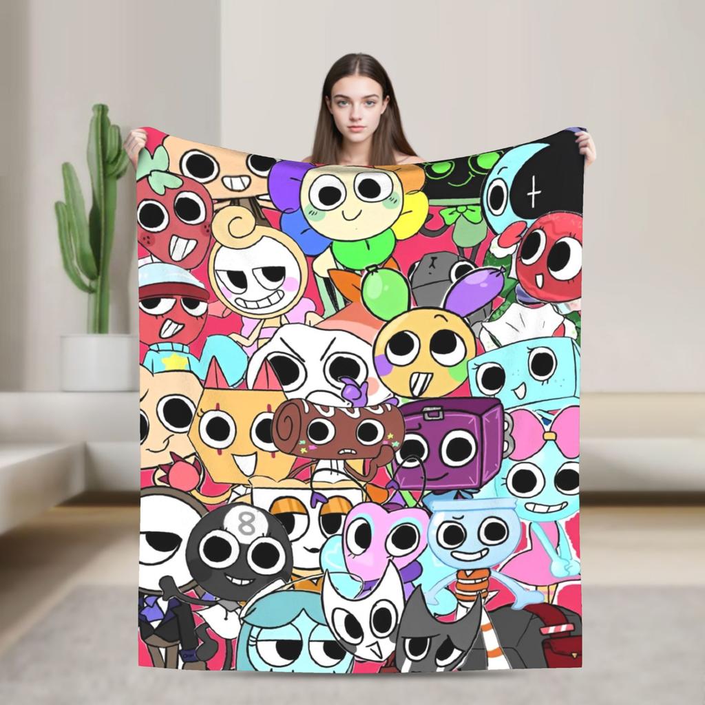 Dandys World Fleecové deky Jsem jen kamínek Vtipné přehozy na pohovku Postel Obývací pokoj 200x150cm Přikrývka