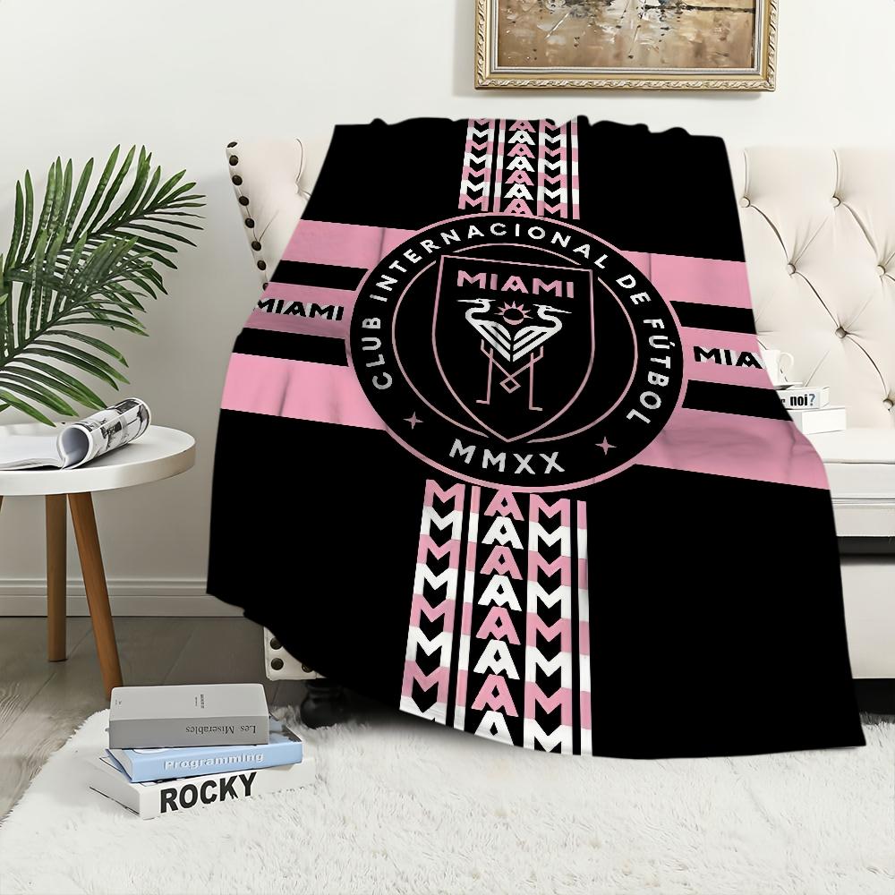 Warm Soft Plush Nap Blankets Sofa cool Fashion CF for LivingRoom m-Miamis Office Bedroom i-Inters Home Kid Birthday Gift Flannel