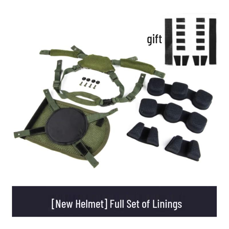Tactical Helmet Kevlar Liner and Suspension Kit