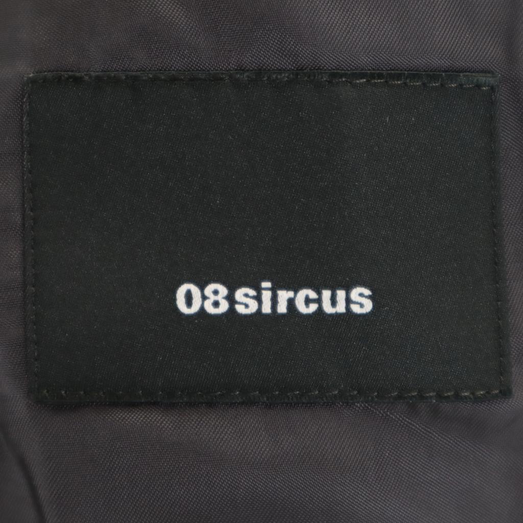 08sircus Check Pattern tailored jacket 2/48 gray Men's Used