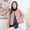 KAISER Women's Petite Fragrance Style Shearling Wool Jacket