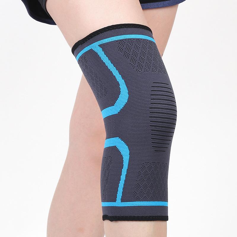 1PC Fitness Running Cycling Knee Support Braces Elastic Nylon Sport Compression Knee Pad Sleeve For Basketball Winter Warm