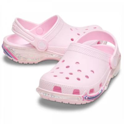 Classic Star Sparkle Shaker Clog Toddler 211620 6zw