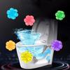 1/7Pcs Toilet Cleaner Gel Efficient Disinfection Deodorant Flower Aromatic Remove Odors Lasting Fragrance Bathroom Cleaning Tool