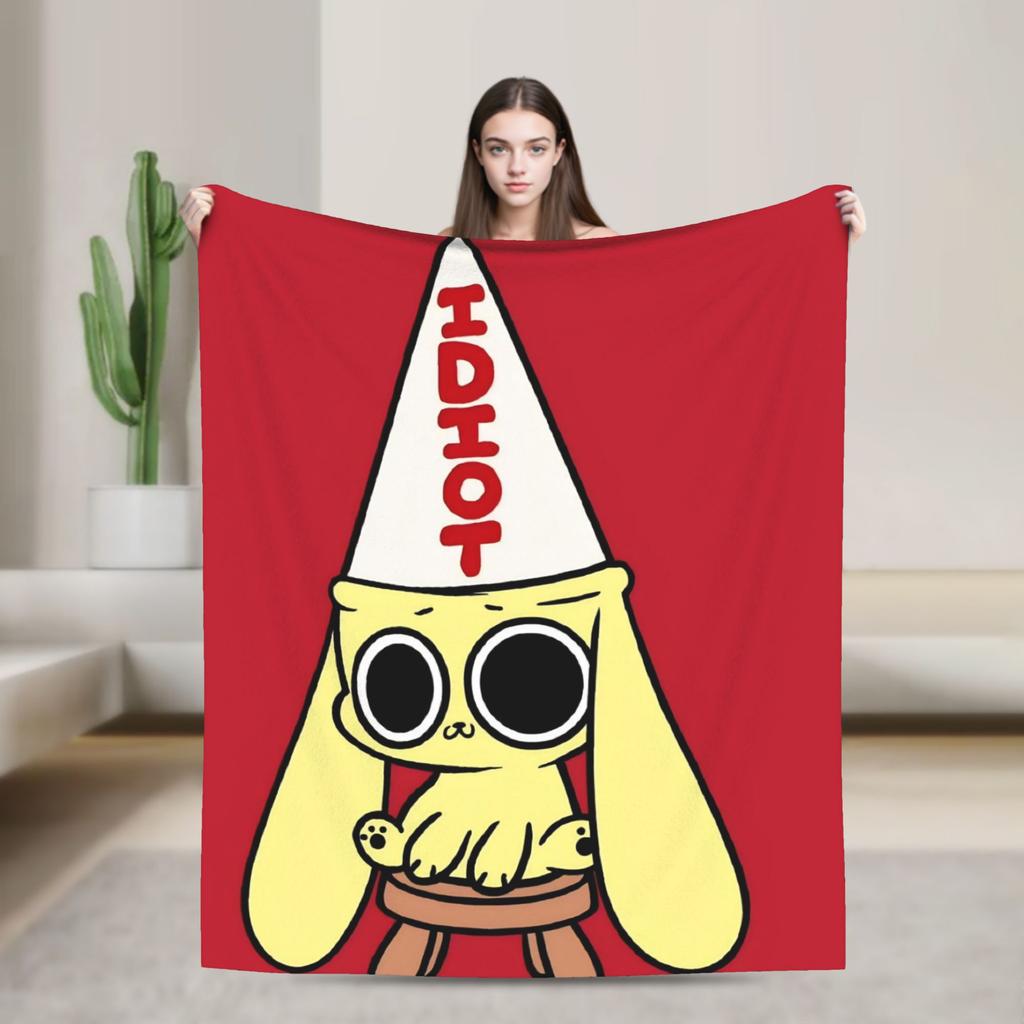 Chikn Nuggit Cartoon Anime Super Weiche Decke Plüsch Überwurfdecke Bequeme Outdoor Flanell Bettdecke Sofa Bettbezug