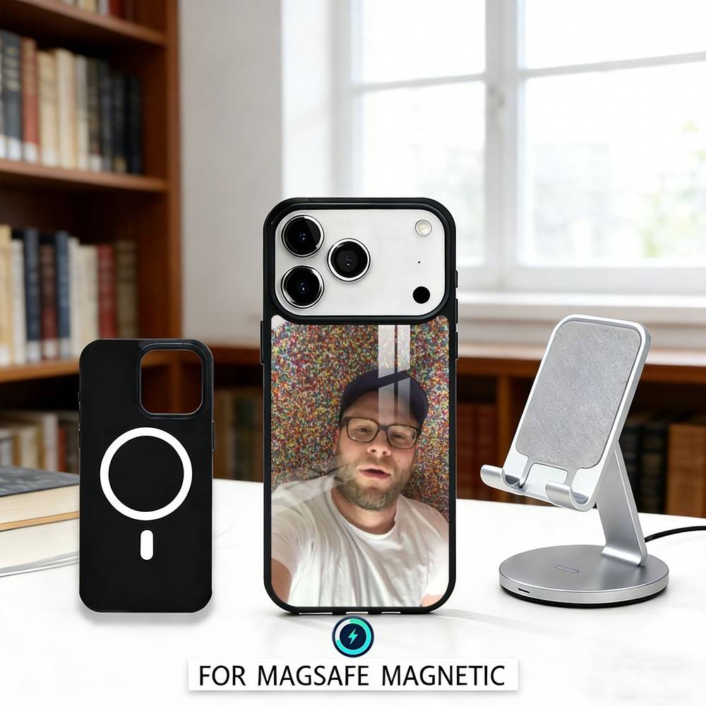 Seth Rogen Canadian Actor Phone Case For iPhone 17,16,15,14,13,12,Pro,Max For Magsafe Magnetic Wireless Charging