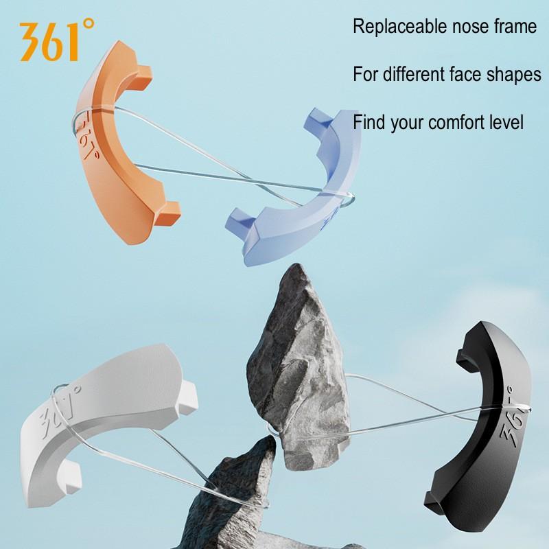 361°Adults Anti-fog Professional Water Sports Swim Eyewear Goggles Anti-UV Men Women Adjustable Silicone Beach Surfing Glasses Li Practical Use