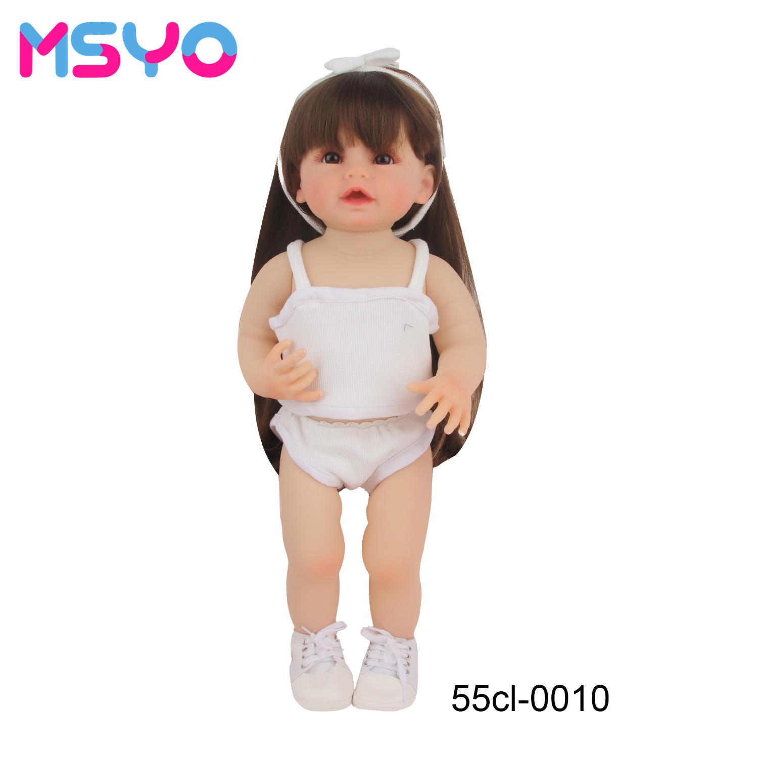 

Комплект пижамы для виниловой куклы 22 дюйма - 55 см Аксессуары для одежды куклы-симуляции