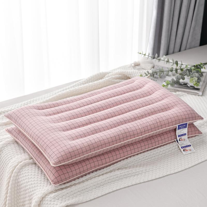 Yongyou Wan Skin Friendly Comfortable All Cotton Washed Cotton Low Pillow Single Student Dormitory Home Bedroom Care Cervical Spine Sleeping Pillow