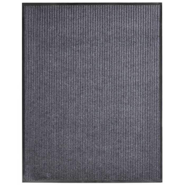 Paillasson - VIDAXL - 117x220 cm - Antidérapant - 100% PVC - Gris