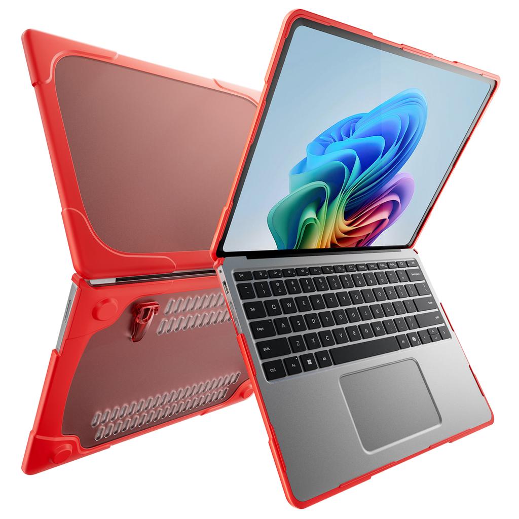For Microsoft Surface Laptop 7 13.8-inch Laptop Case Stand Design Notebook TPU PC Cover