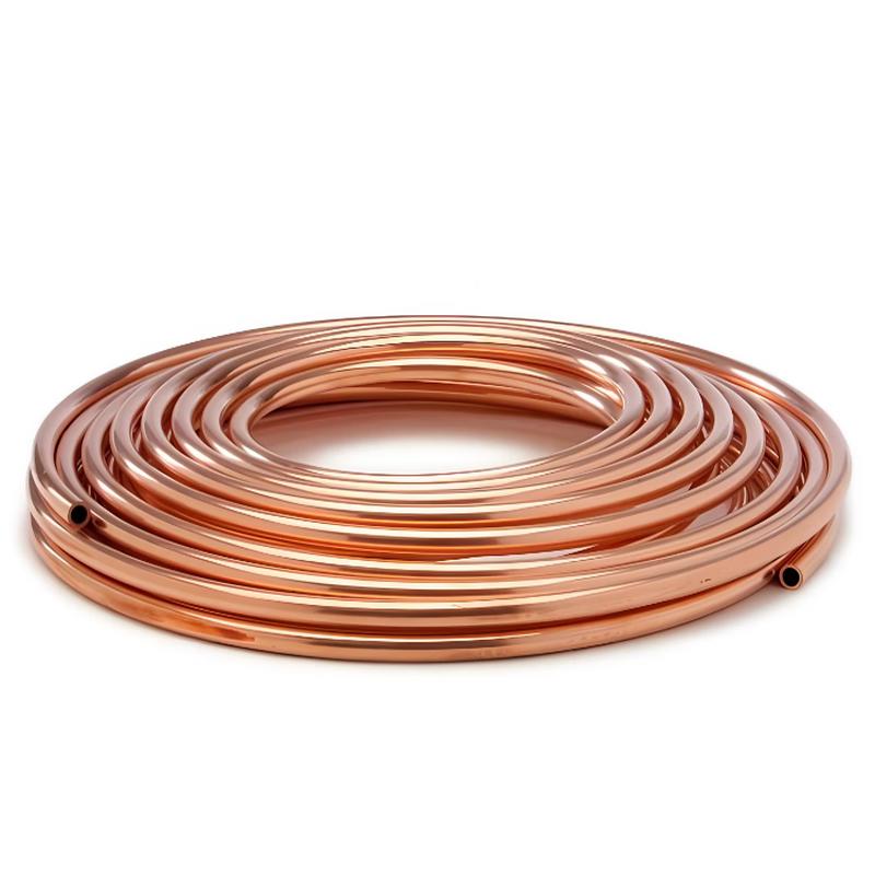 Muxintai Soft Purple Red Copper Coil Tube