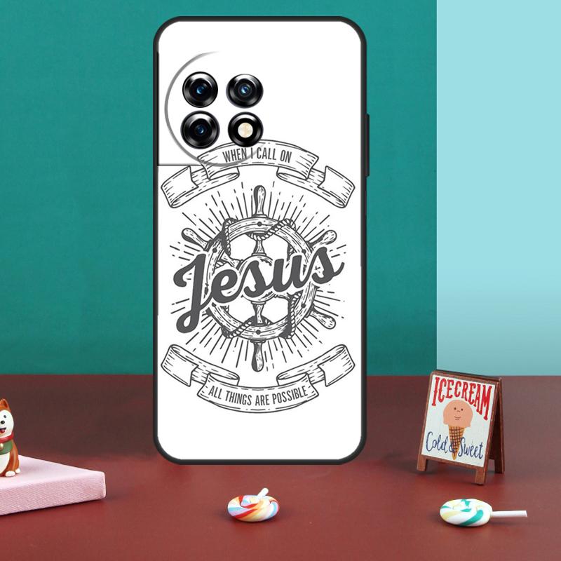 Faith Christian Jesus Case For OnePlus 11 8 9 10 Pro 8T 9R 9RT 10T OnePlus Nord 2 2T CE 3 Lite N30 N20 N10 Cover