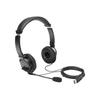 Hi-Fi USB Headset - KENSINGTON - In-ear - Flexible Microphone - Padded Comfort - Black