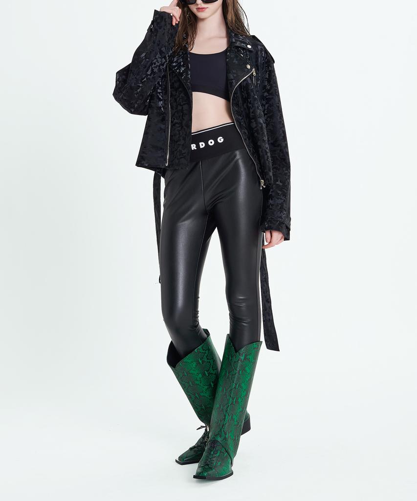 Wordog Fox Leather Leggings