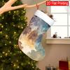 Christmas Decoration Fireplace Hanging Stocking One Piece, Artwork Featuring Christmas Stockings, Santa Claus