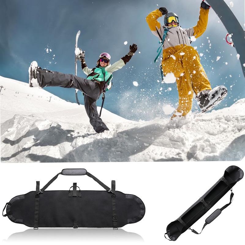 SBR Geantă de Umăr Dublă pentru Snowboard All-round Depozitare Neopren Schi Gogoașă Piele Placă Bundboard Lamă Husă Protectoare Anti-zgârieturi și Anti-rugină