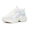 Anta Comfortable Sports Shock Absorbing Wear Resistant Low Top Casual Shoes Women Casual Shoes White Blue 122238887-5