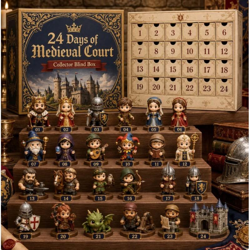 2026 Magic Animal Advent Calendar Acrylic Blind Box Collectible Ornament Christmas Gift