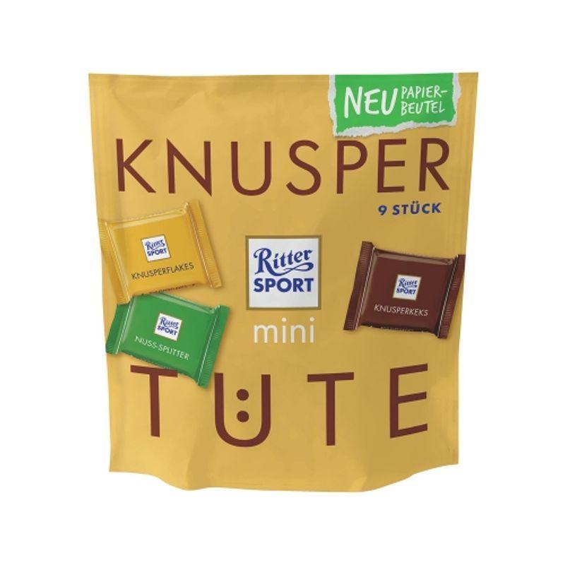 Ritter Sport Mini Crispy Bag Chocolates (12 pieces)