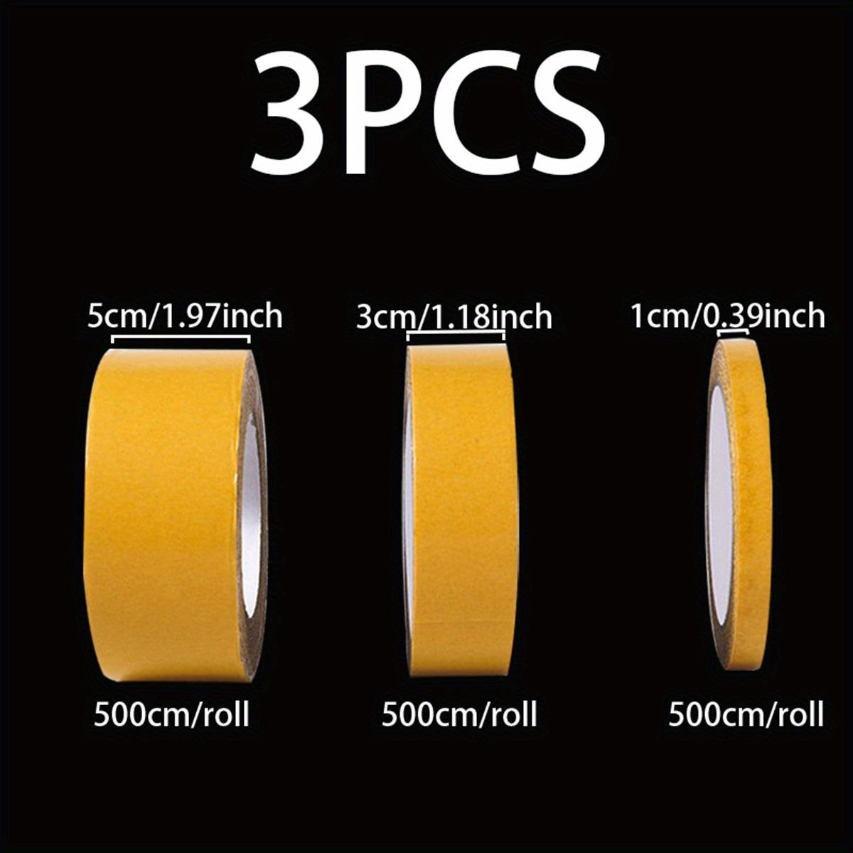 

3 шт. сверхпрочной двухсторонней монтажной ленты — не оставляет следов, высокая вязкость, легко удаляется — идеально подходит для стен, ковров, изделий ручной работы и тяжелых предметов