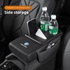 Car Armrest Box Cushion Center Console Arm Rest Suede Mat For VW Golf Passat b6 Amarok T5 Phaeton Teramont Tiguan Car Supplies