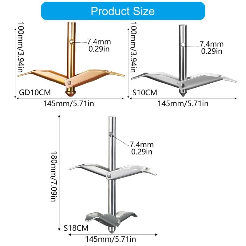 Heavy Duty Garden Anchors Film Holders Designed For Fixing Greenhouse Covers, Rust Resistant And Corrosion Proof