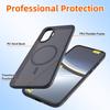 High Qualiy For  Magnetic Wireless Charging Case For Xiaomi Poco F7 PocoF7 G Shockproof Matte Back Cover Coque