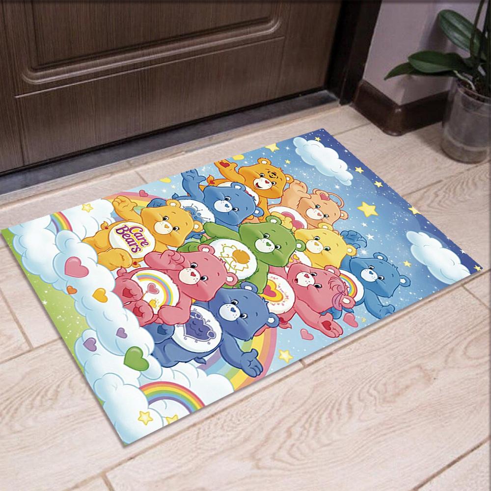 Bear Printed Carpet,Rug,for Office Chair Living Room Bedroom Kitchen Room Decor Gifts.