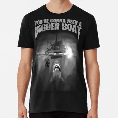 T-shirt Amity Island Fishing di Quint You're Gonna NeT S-5XL Migliore T-shirt