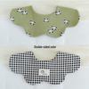 Storyme Double-Sided Korean Baby Drool Bib With Side Label, Suitable for 0-2 Years