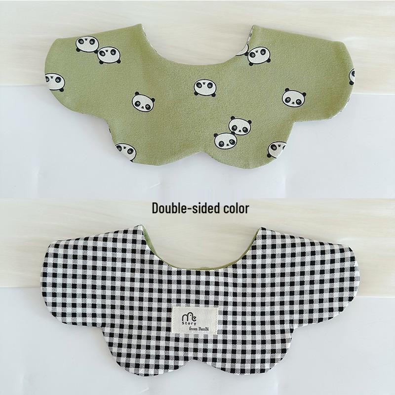 Storyme Double-Sided Korean Baby Drool Bib With Side Label, Suitable for 0-2 Years