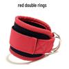 Red Double D-ring Single