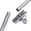 Adult Erotic Stainless Steel Restraint Tube with Detachable Hand & Foot Cuffs